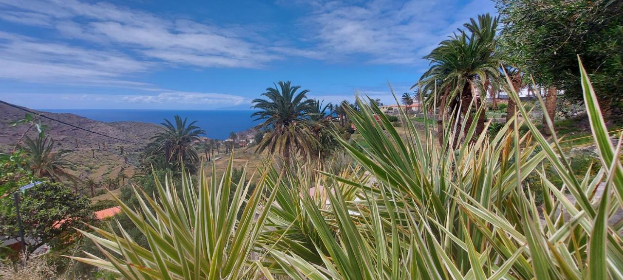 Cabana Los Palmeros, Vista Al Mar Y La Montana Alojera Exteriör bild
