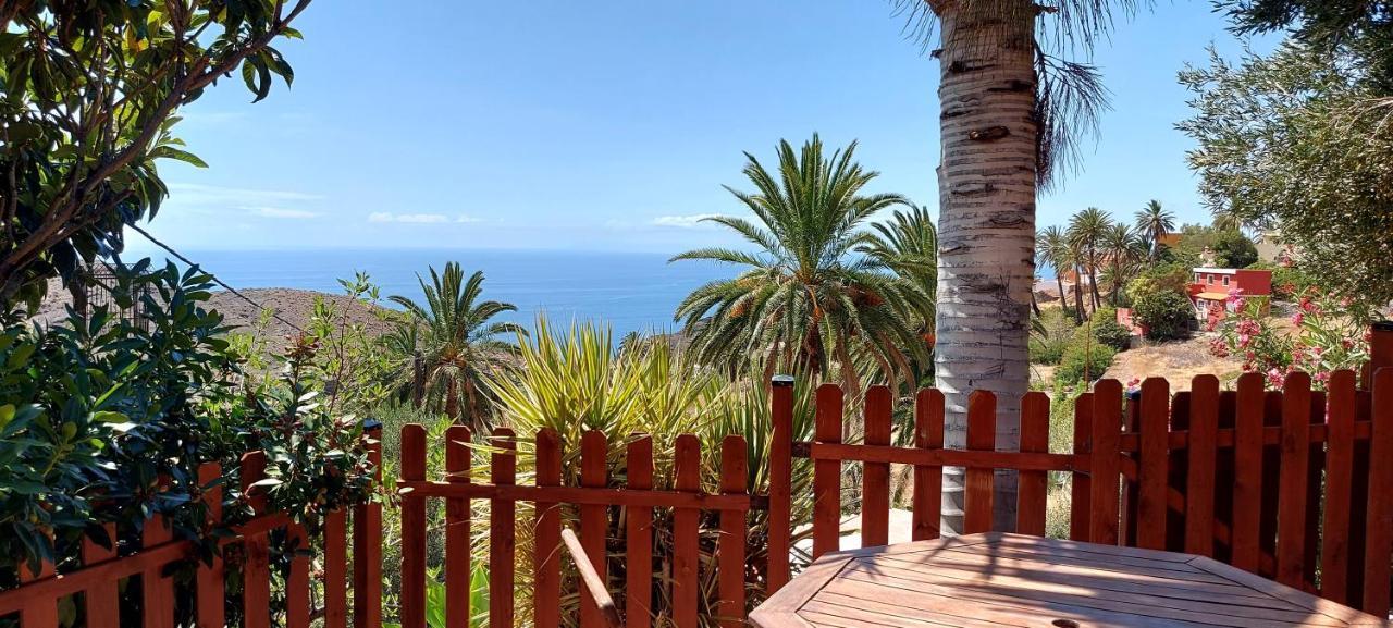 Cabana Los Palmeros, Vista Al Mar Y La Montana Alojera Exteriör bild