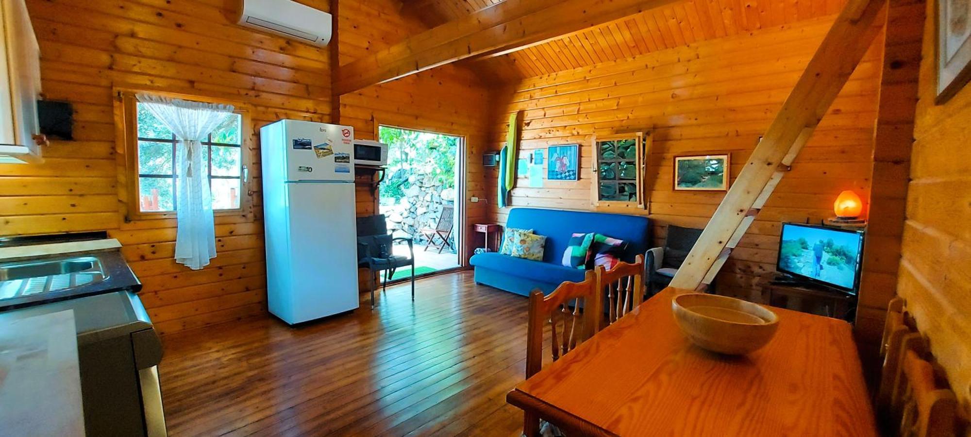 Cabana Los Palmeros, Vista Al Mar Y La Montana Alojera Exteriör bild